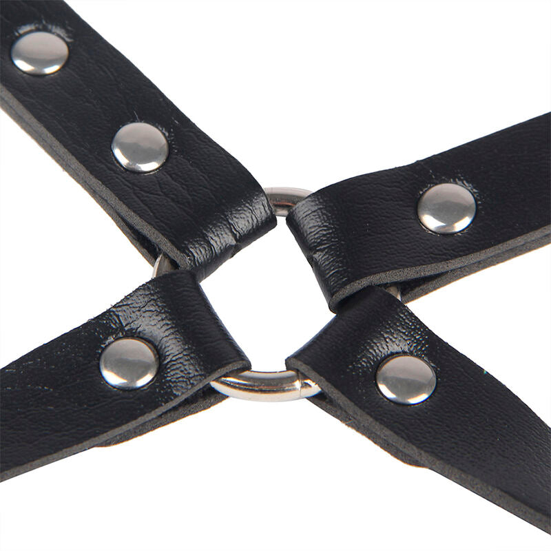 SUBBLIME - 953690 ESPOSAS CON CINTURÓN DE BONDAGE NEGRO TALLA ÚNICA