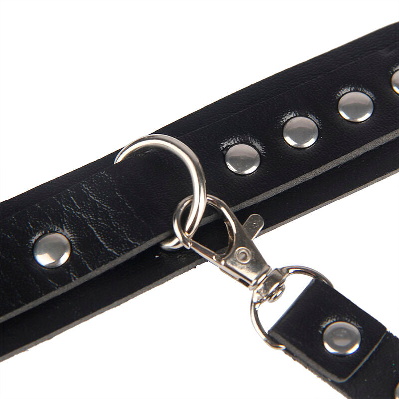 SUBBLIME - 953690 ESPOSAS CON CINTURÓN DE BONDAGE NEGRO TALLA ÚNICA