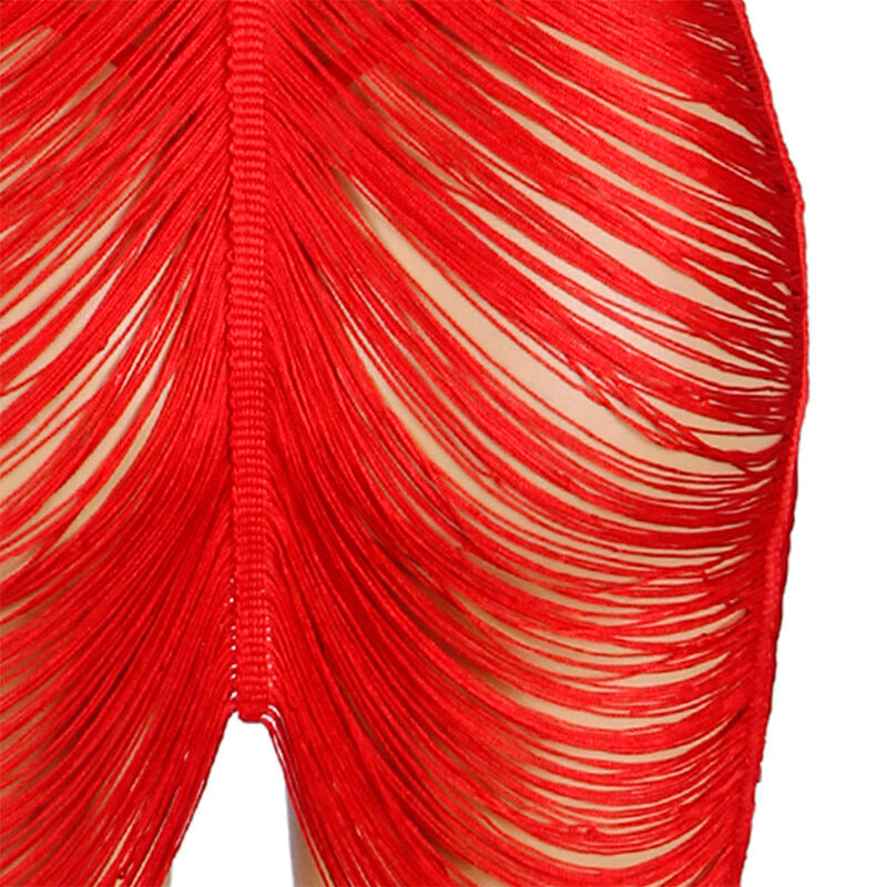SUBBLIME - 954253 VESTIDO DE TIRANTES + TANGA ROJO L/XL