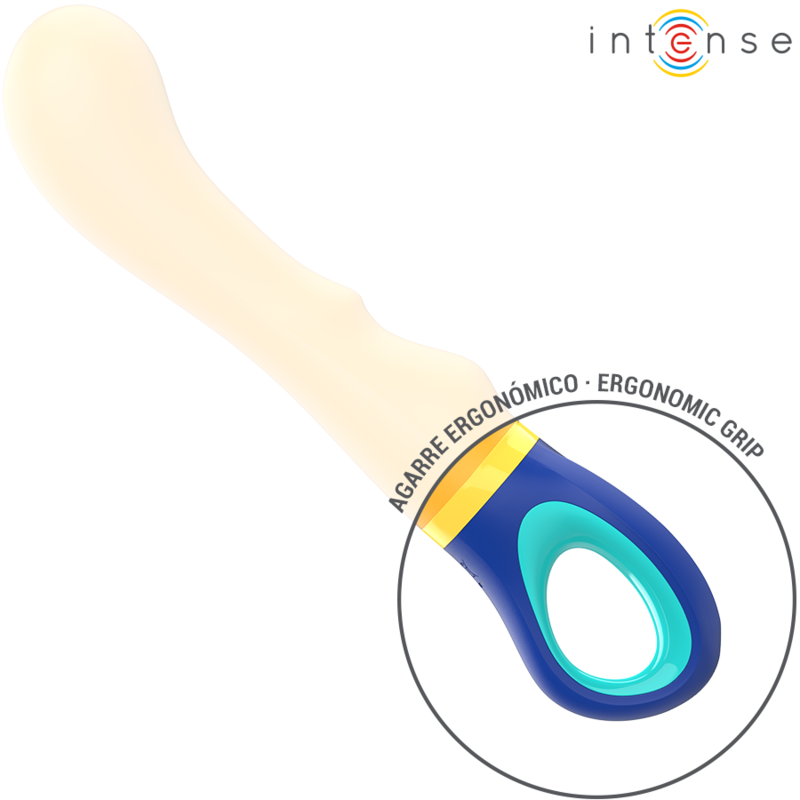 INTENSE - VIBRADOR SHAGGY PUNTO G AMARILLO