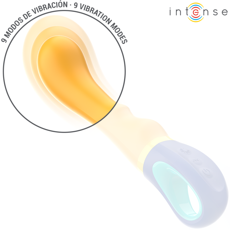 INTENSE - VIBRADOR SHAGGY PUNTO G AMARILLO