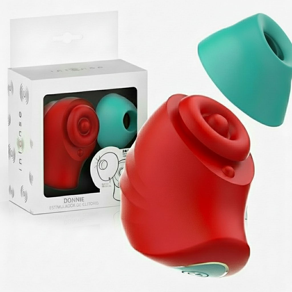 INTENSE - DONNIE CLITORAL STIMULATOR RED/GREEN