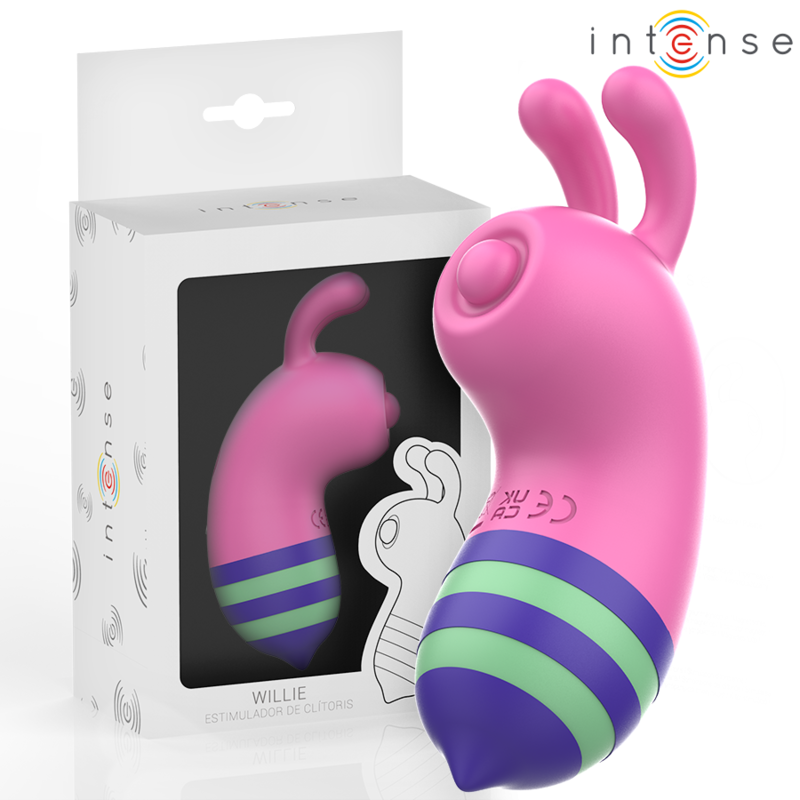 INTENSO - ESTIMULADOR WILLIE ABEJA ROSA/VERDE