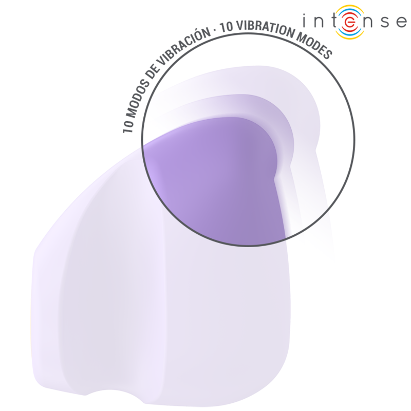 INTENSE - STIMULATEUR URSULA 10 VIBRATIONS VIOLET