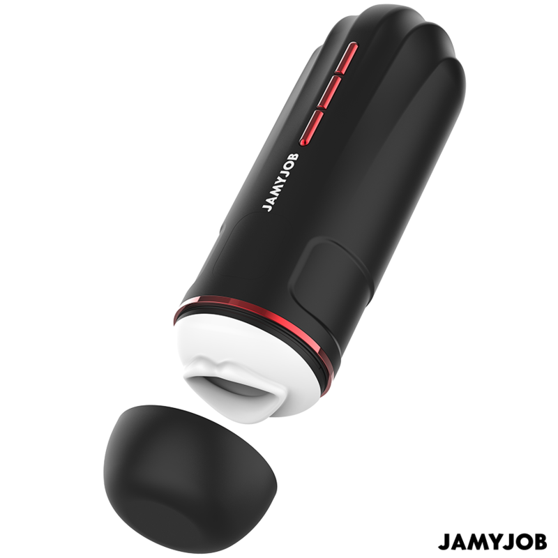 JAMYJOB - MASTURBADOR BOCAL AUTOMÁTICO MEGABITE 5 MODOS DE SUCCIÓN Y VIBRACIÓN