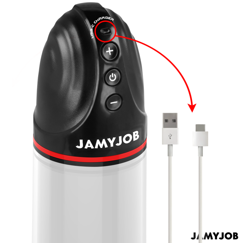 JAMYJOB - BOMBA AUTOMÁTICA XPAND 3 NIVELES DE SUCCIÓN GRIS