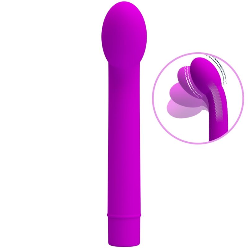 PRETTY LOVE - VIBRADOR LOGAN PUNTO G 10 VIBRACIONES MORADO