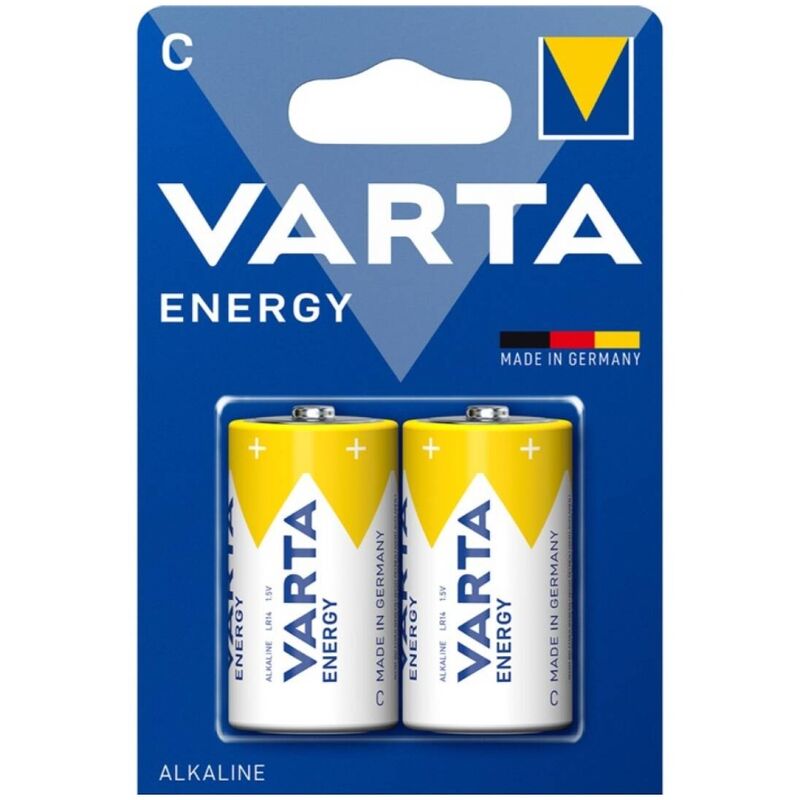 VARTA - PILA ALCALINA ENERGY C LR14 BLISTER*2