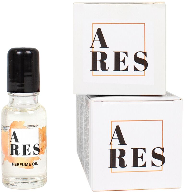 SECRETPLAY - PERFUME NATURAL ARES CON FEROMONAS EN ACEITE PARA HOMBRE 20 ML