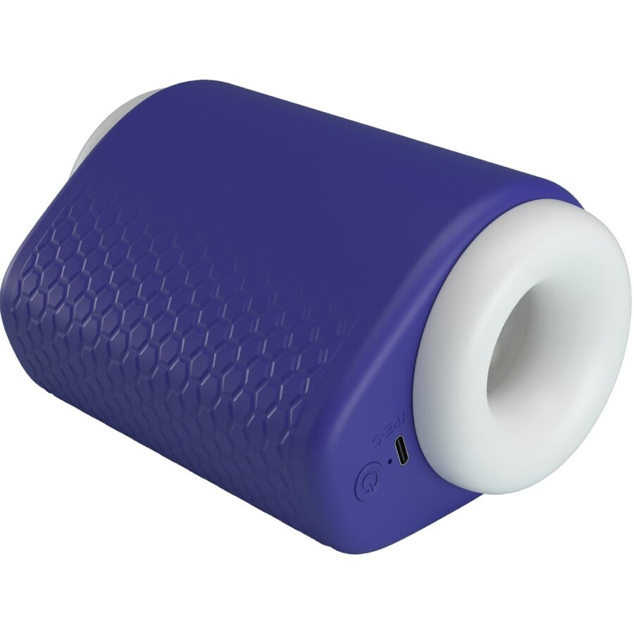 PRETTY LOVE - DJ LADY MASTURBADOR MASCULINO CON VIBRACIÓN 5 AJUSTES MORADO