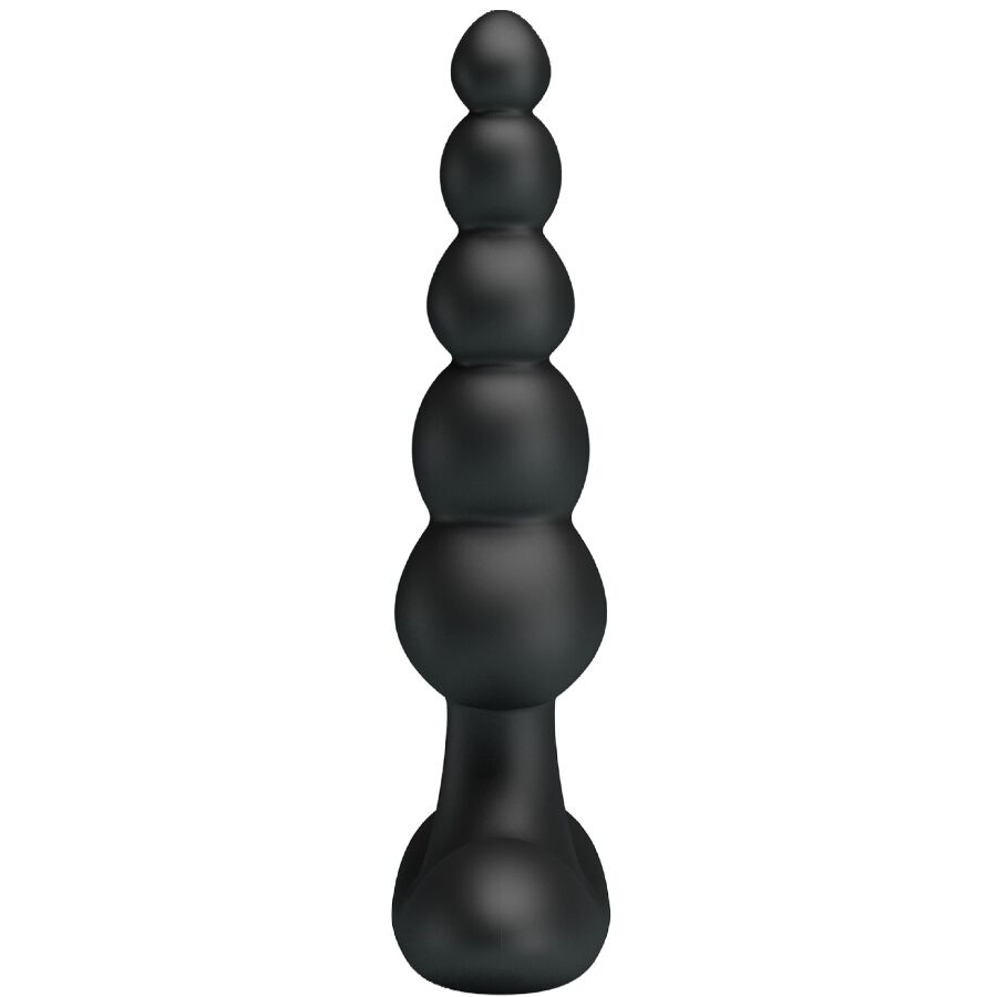 PRETTY LOVE - VIBRADOR ANAL SIDNEY 10 VIBRACIONES NEGRO
