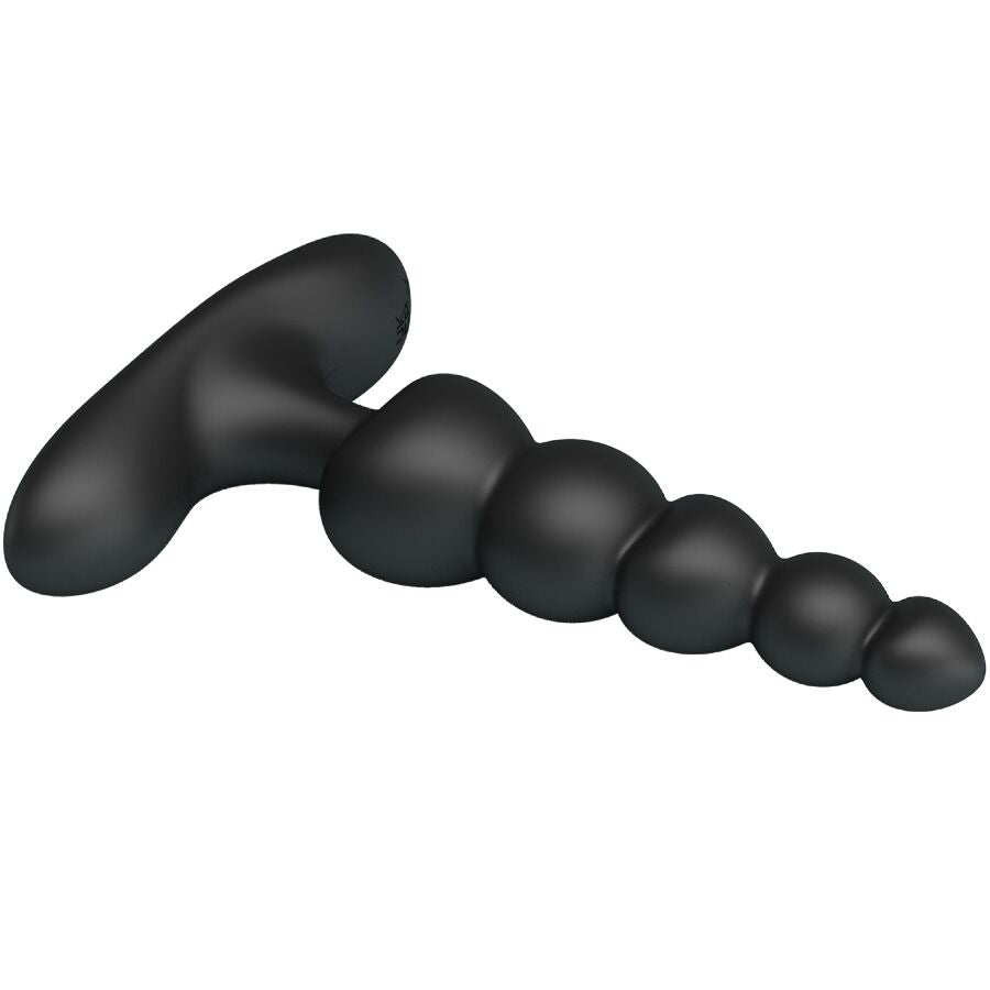 PRETTY LOVE - VIBRADOR ANAL SIDNEY 10 VIBRACIONES NEGRO