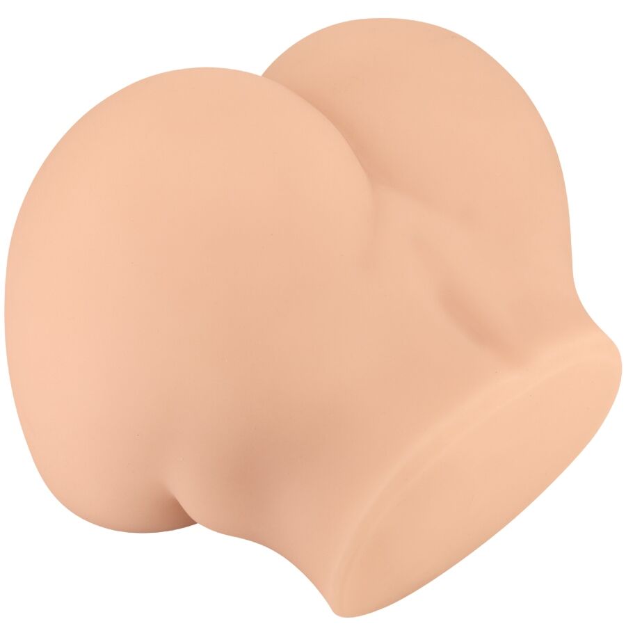 CRAZY BULL - VIBRADOR TRASERO ROLONDA CON VAGINA Y ANO REALISTAS NATURALES