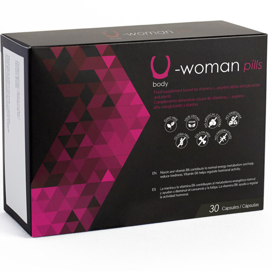 500 COSMETICS - U-WOMAN INCREASE FEMALE LIBIDO - 30 CAPSULES
