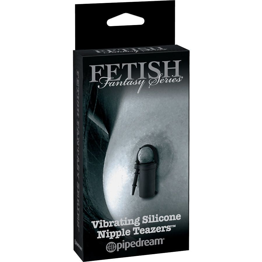 FETISH FANTASY EDICIÓN LIMITADA - MASTURBADORES DE PEZONES DE SILICONA CON VIBRACIÓN