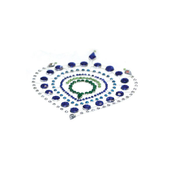 BIJOUX - INDISCRETS FLAMBOYANT AZUL&VERDE