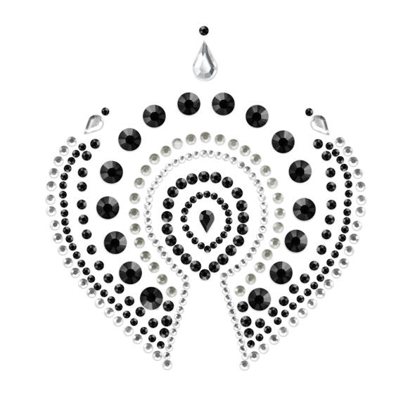 BIJOUX - INDISCRETS FLAMBOYANT NEGRO&PLATA