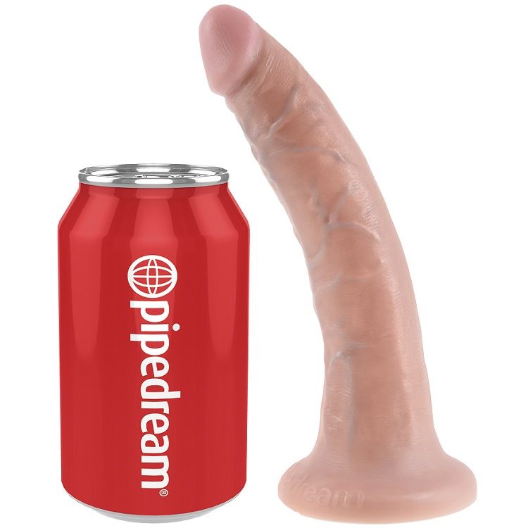 KING COCK - 7 DILDOS CARNE 17.8 CM