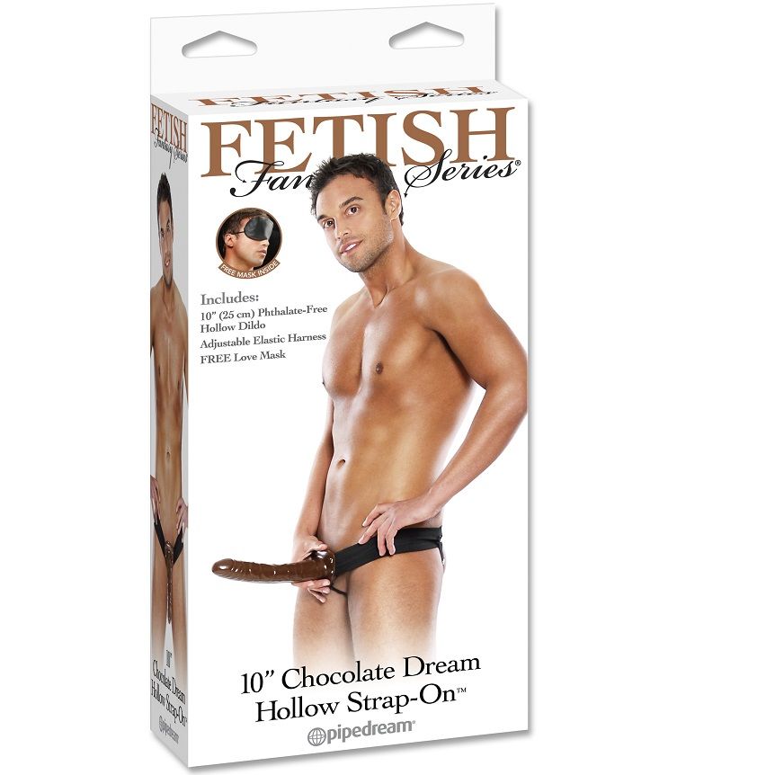 SÉRIE FETISH FANTASY - STRAP-ON CREUX CHOCOLATE DREAM