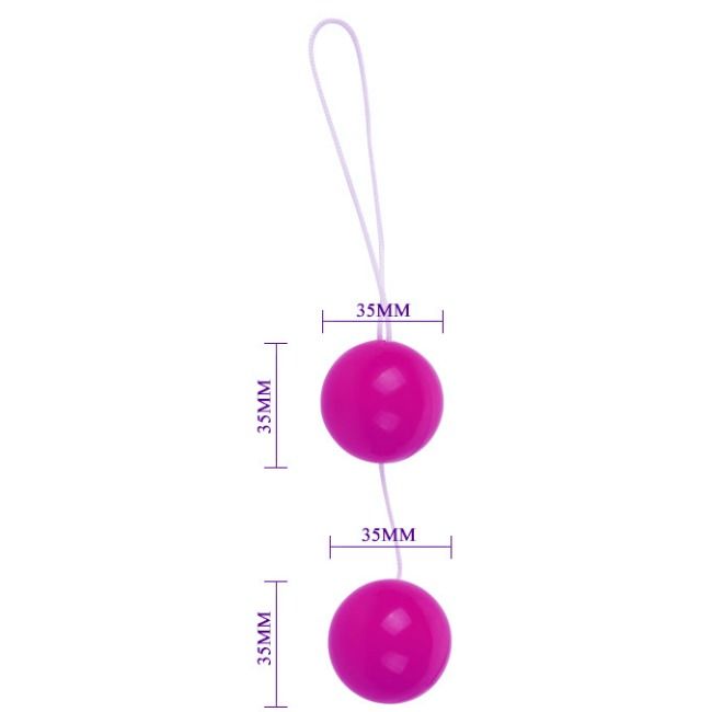 BAILE - PELOTAS GEMELAS BOLAS CHINAS LILAS UNISEX