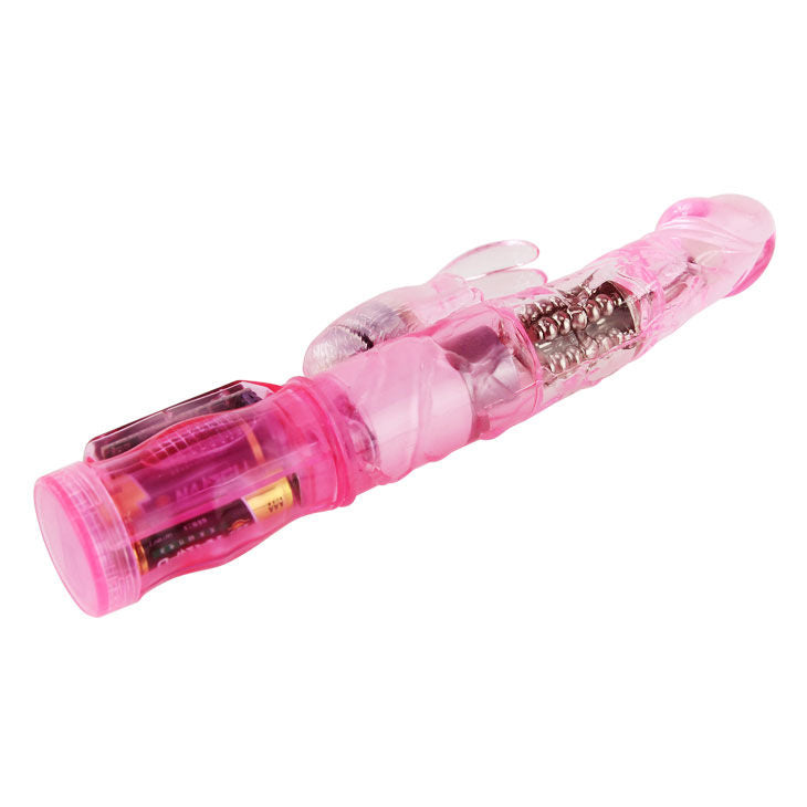 BAILE - MINI ROTADOR SUPERESTIMULADOR CONEJO ROSA