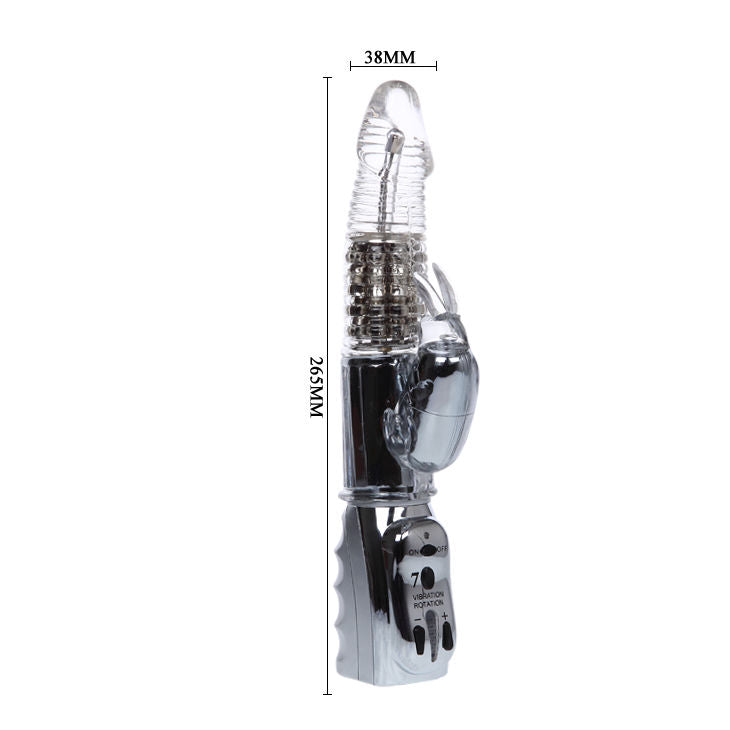 BAILE - AMOUR MISSILE ROTADOR TRANSPARENTE 26,5 CM
