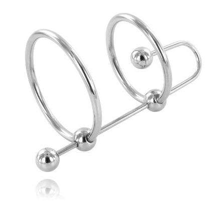 ANILLO EXTREMO DE METAL DURO CON TOPE URETRAL