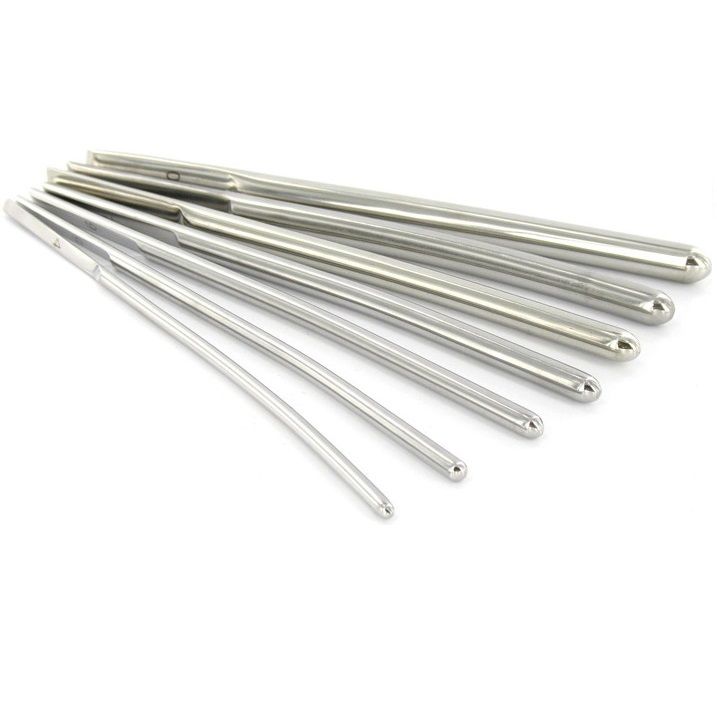 DILATADOR URETRAL DE ACERO DE 4 MM - METAL HARD
