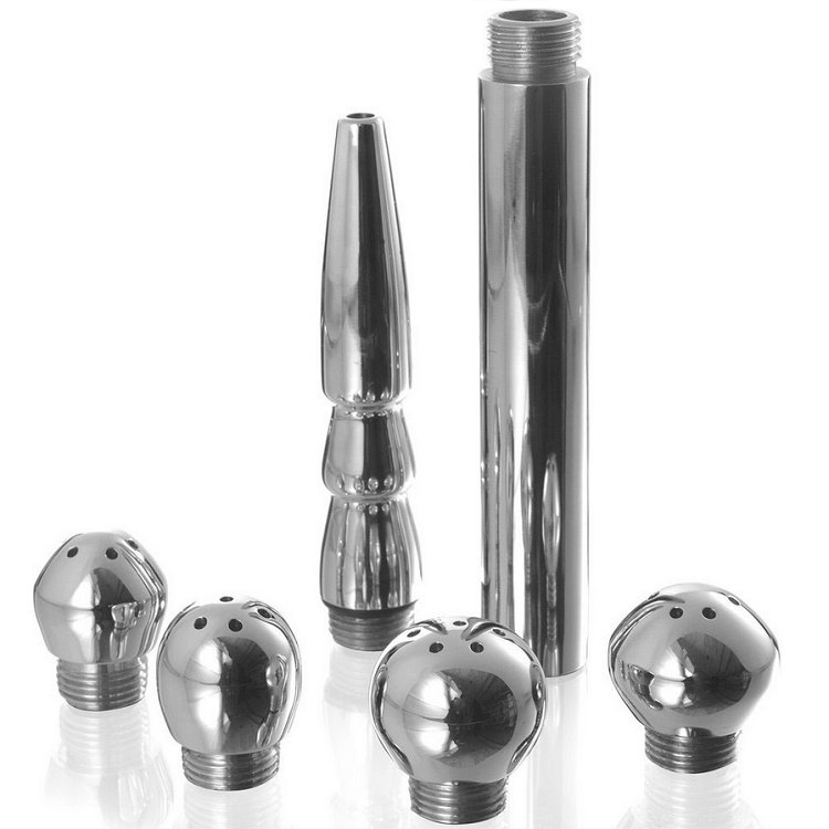 METAL HARD - SET DE LIMPIEZA VAGINAL/ANAL 5 PIEZAS