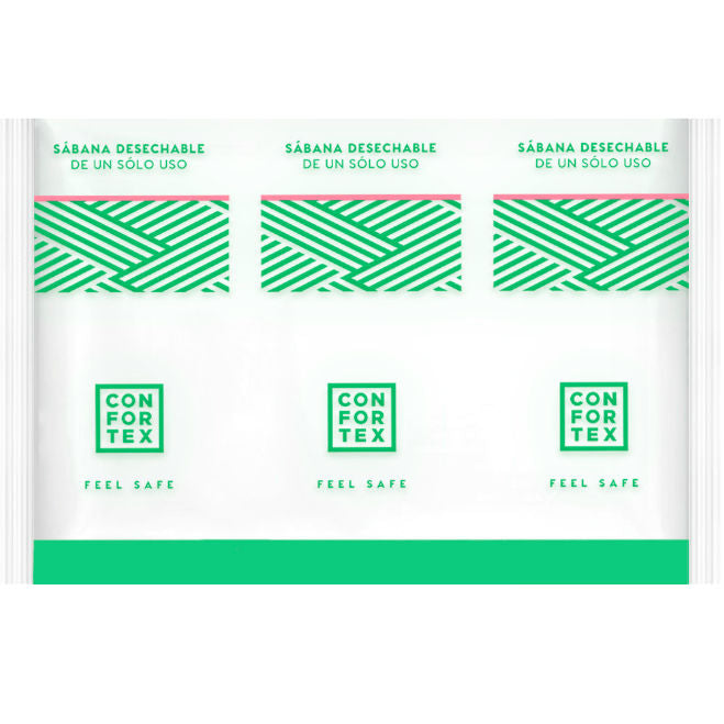 CONFORTEX - SÁBANAS HIGIÉNICAS DESECHABLES, BOLSA INDIVIDUAL