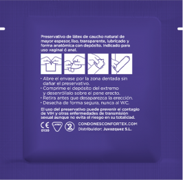 CONFORTEX - CONDONES NATURE FORTE 144 UNIDADES