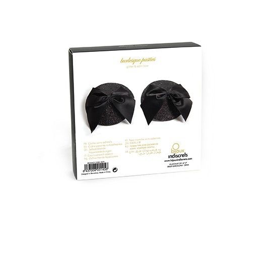 BIJOUX - CUBREPEZOÑOS BURLESQUE BRILLANTES CON LAZO
