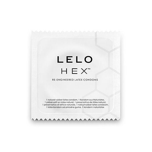 LELO - CONDÓN HEX CAJA 3 UNIDADES