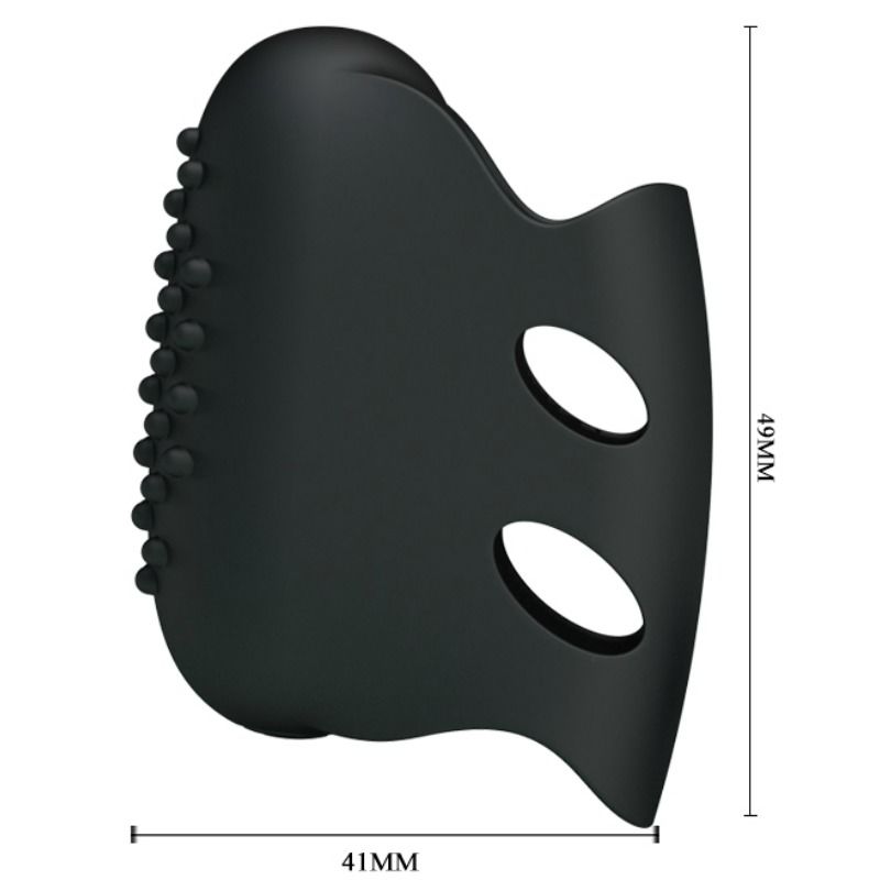 PRETTY LOVE - FLIRTATION STEWARD DEDAL VIBRADOR NEGRO