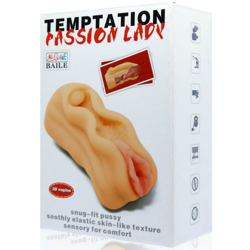 BAILE - MINI MASTURBATEUR HOMME CONCEPTION VAGIN LÈVRES