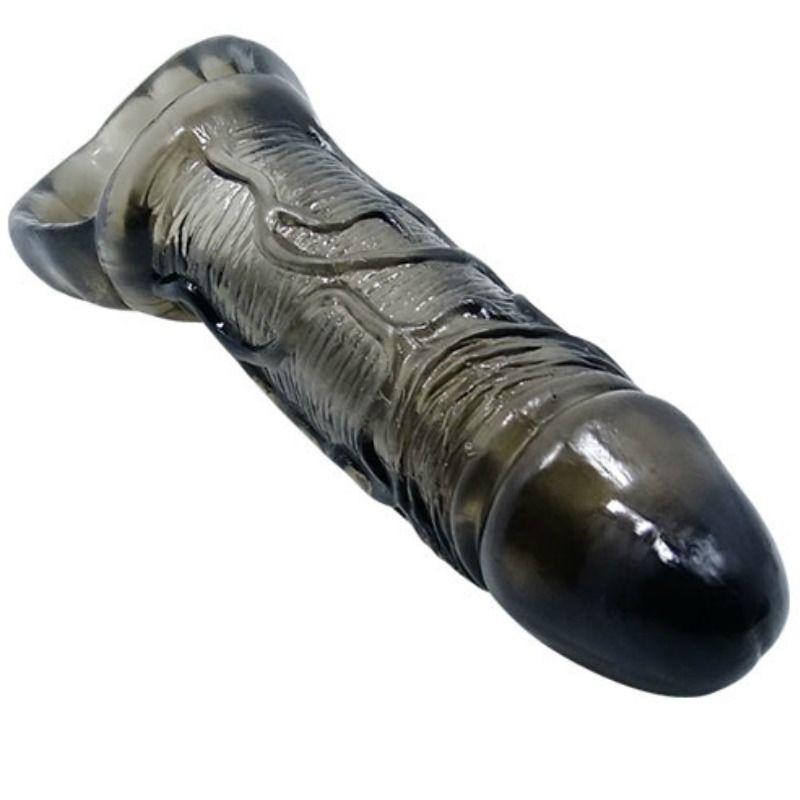 BAILE - FUNDA DE EXTENSIÓN DE PENE CON CORREA PARA TESTÍCULOS 11,5 CM