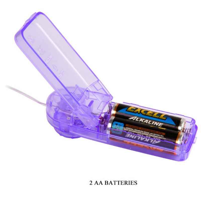 BAILE - PAPILLON VIBRANT POUR STIMULATION DU CLITORIS LILAS