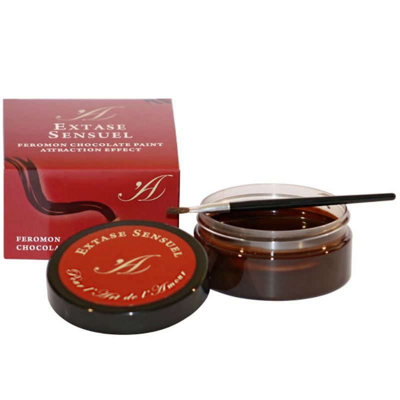 EXTASE SENSUAL - PINTURA CORPORAL DE CHOCOLATE CON EFECTO ATRACCIÓN 50 ML