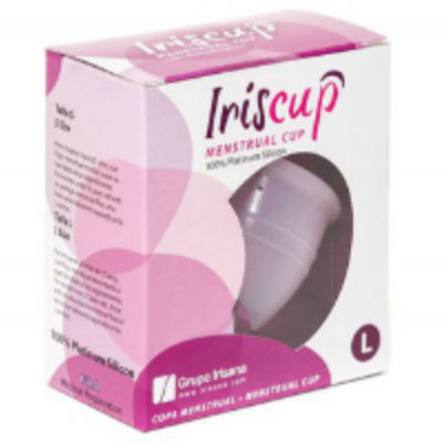 IRISCUP - COPA MES GRANDE ROSA + BOLSA ESTERILIZADORA GRATIS