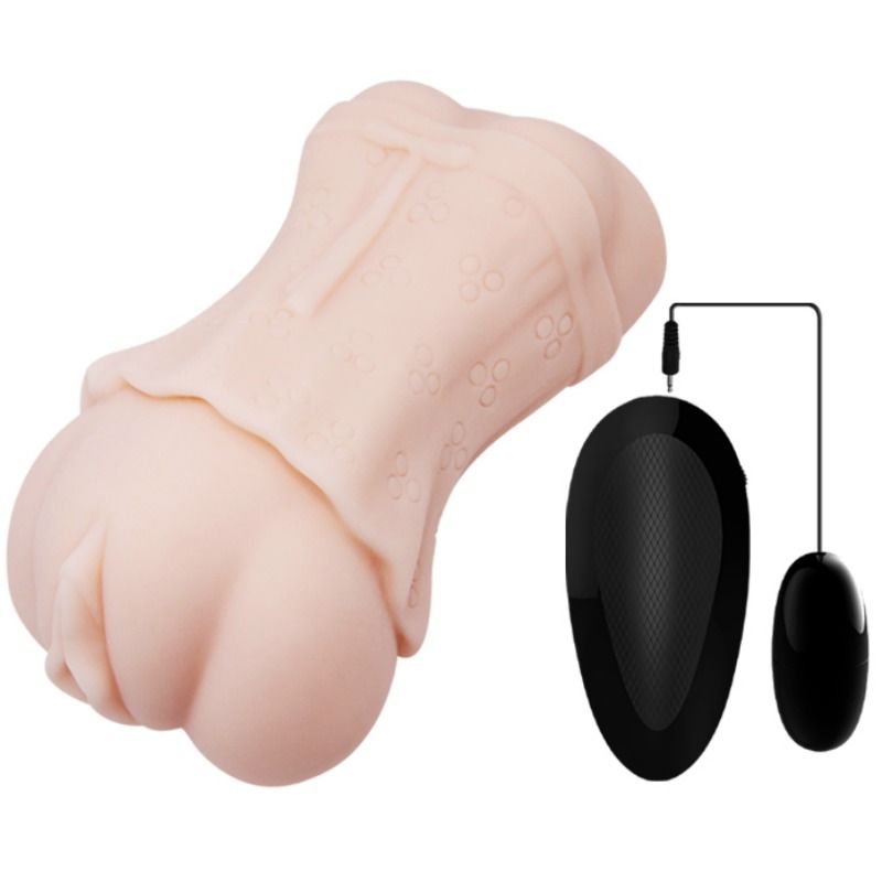 CRAZY BULL - MASTURBADOR DE VAGINA WATER SKIN CON BALA VIBRADORA 2