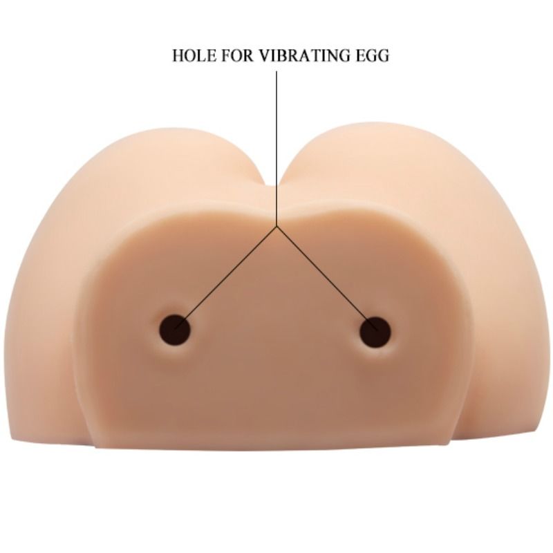 CRAZY BULL - VAGINA Y ANO REALISTAS CON VIBRACIÓN POSICIÓN 6