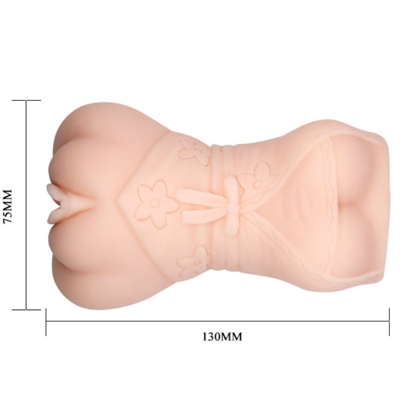 CRAZY BULL - MASTURBADOR DE PIEL DE AGUA VAGINA MODELO 4
