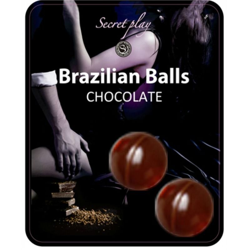 SECRETPLAY - 2 BOLAS DE CHOCOLATE BRASILEÑAS
