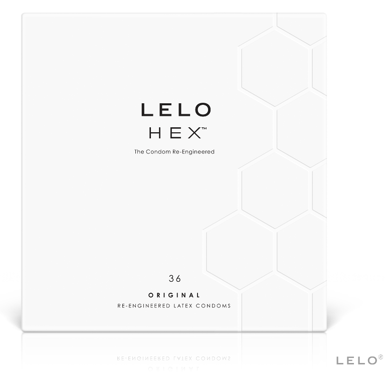 LELO - CONDONES HEX CAJA 36 UNIDADES