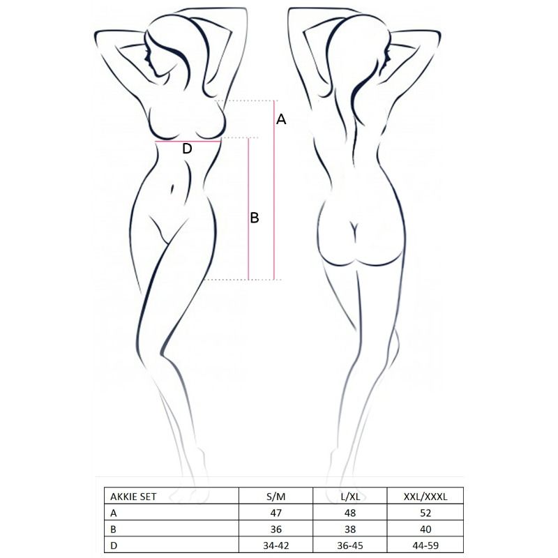 PASIÓN - CONJUNTO DE MUJER AKKIE DISFRAZ DE ENFERMERA L/XL