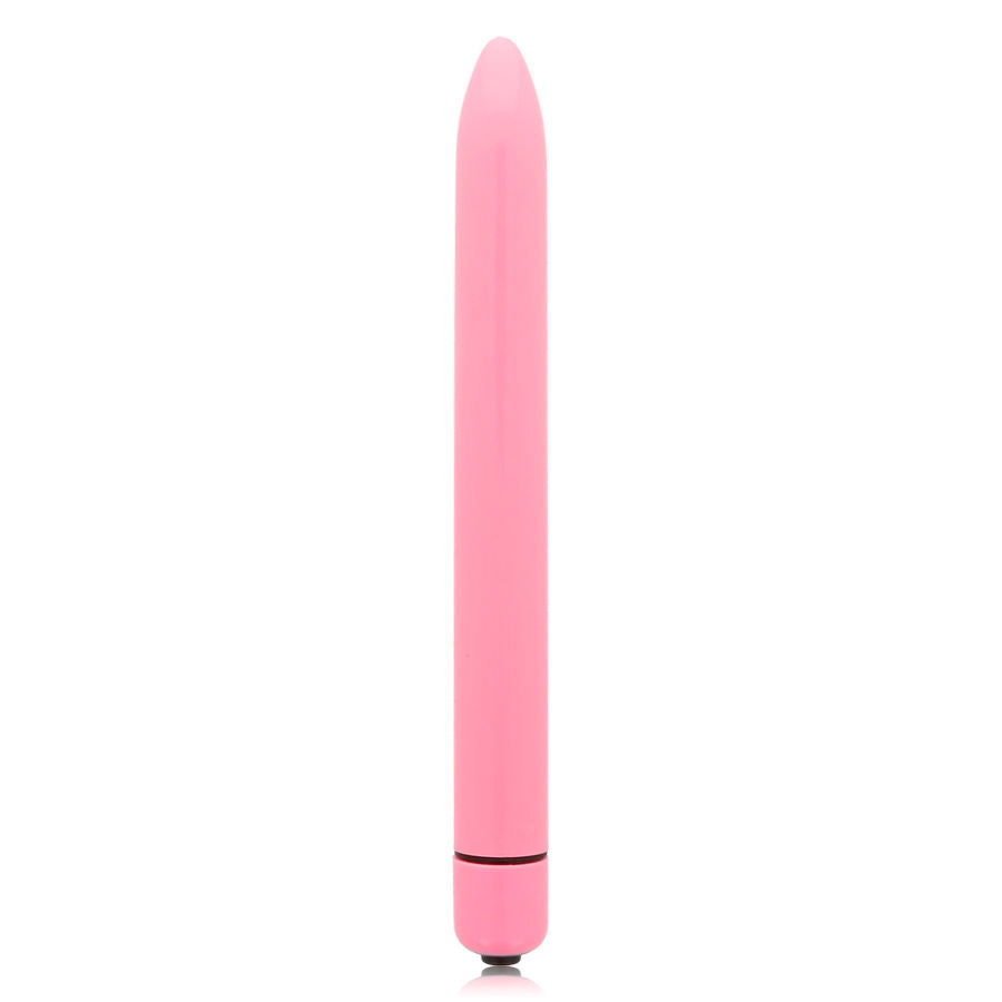 GLOSSY - VIBRADOR DELGADO ROSA