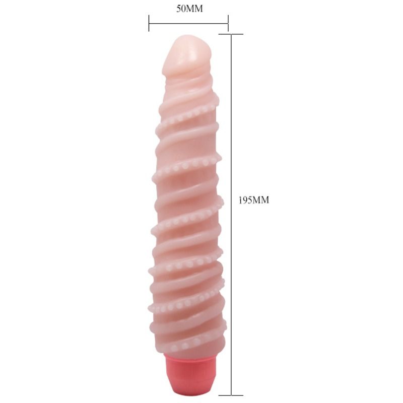 BAILE - VIBRATEUR SPIRALE SENSUELLE FLEXI VIBE 19,5 CM