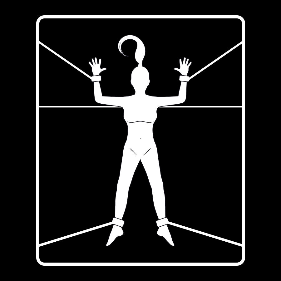 FETISH SUBMISSIVE - SET DE ESPOSAS Y ATADURAS CON FORRO DE NOPRENE