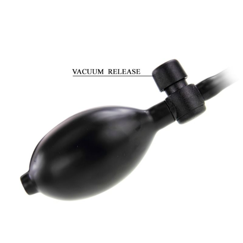 BAILE - DILDO VIBRADOR E INFLABLE REALISTA 18,8 CM