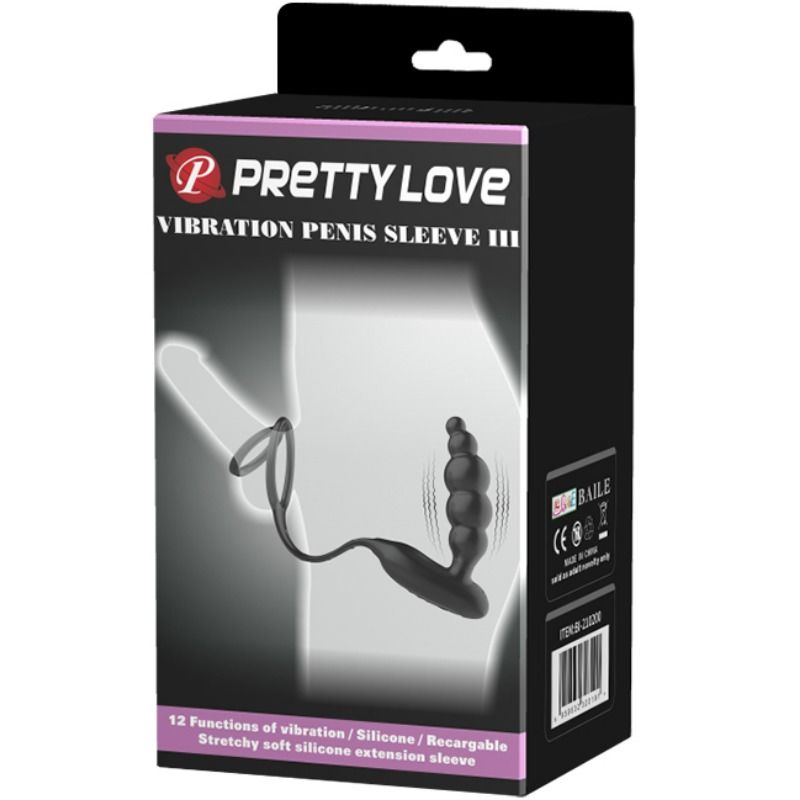 PRETTY LOVE - ANNEAUX PÉNIS AVEC VIBRATEUR